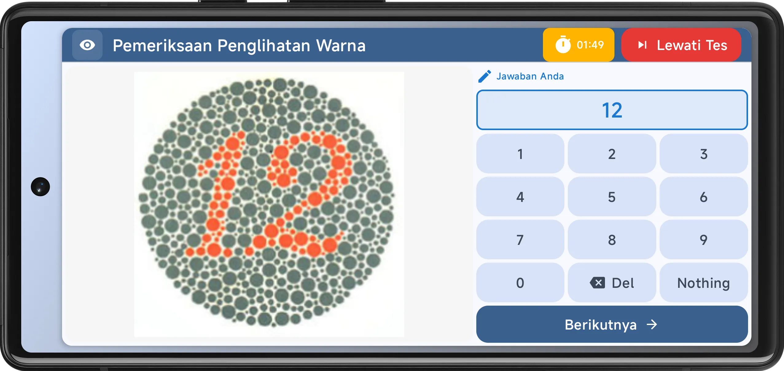 Reading Section Start